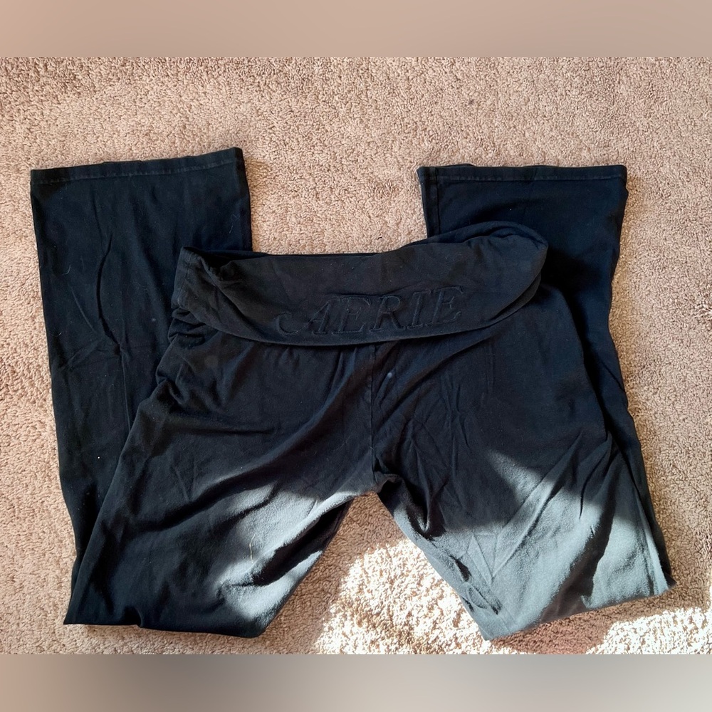AERIE XL TALL Fold-over Flare Yoga Pants